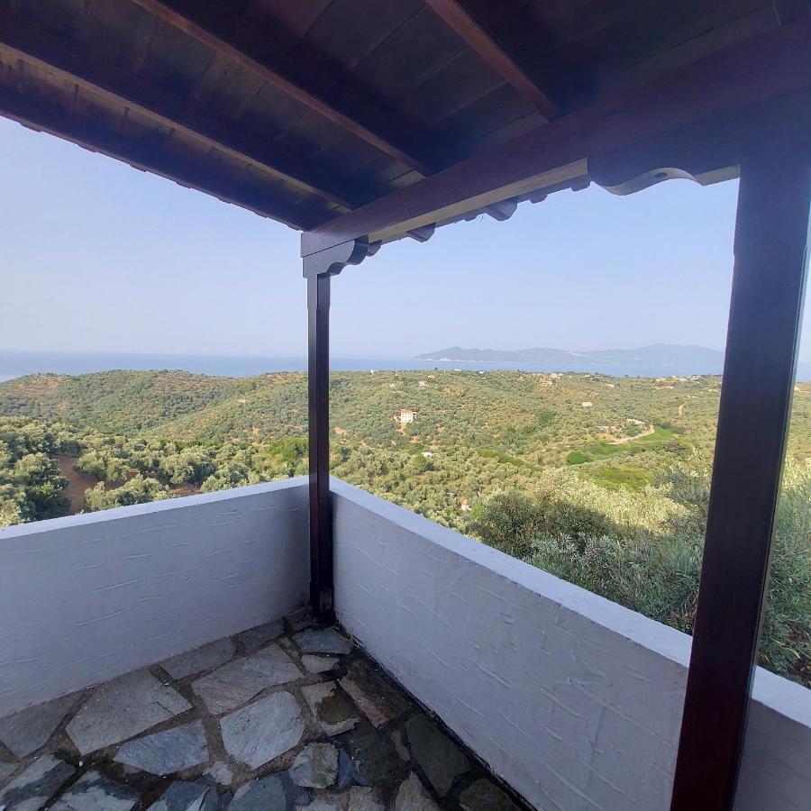 Villa Amfithea Moni Evaggelistrias 外观 照片